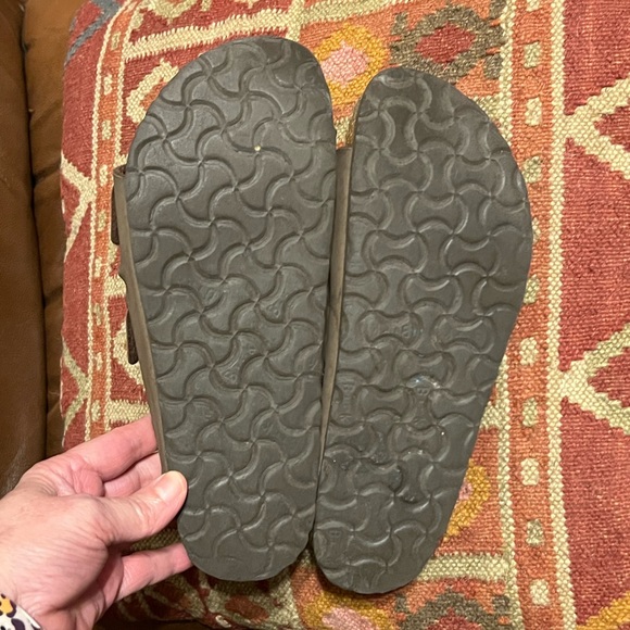 SOLD!! Sz 38 (7.5) ladies Birkenstock Arizona Sandals Mocha - Picture 8 of 13